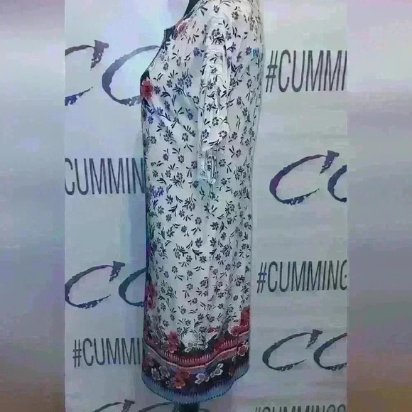 Blue and pink dress barn women's dresses slip on new with tags - Picture 5 of 7